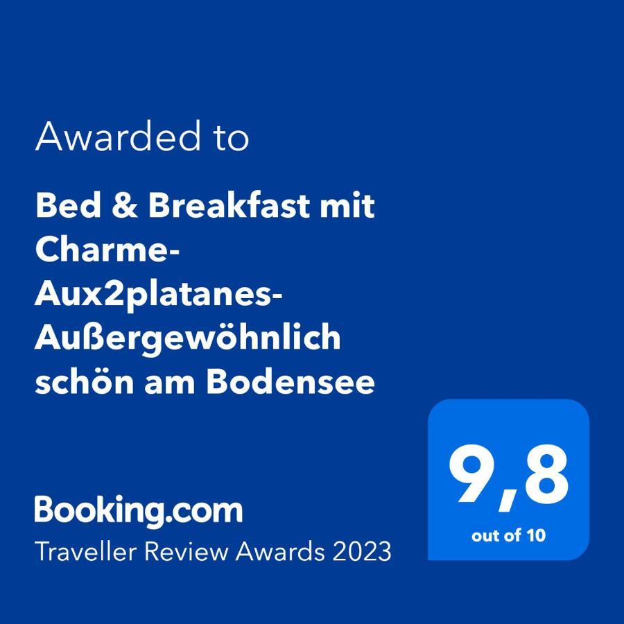 Bed & Breakfast Mit Charme- Aux2Platanes- Aussergewoehnlich Schoen Am Bodensee Salem  Exterior foto